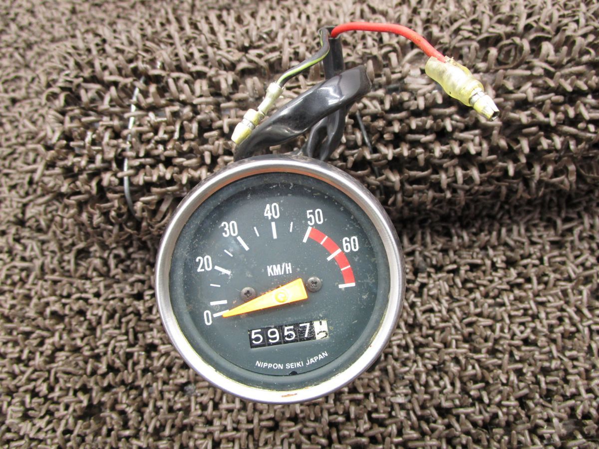 KV75 スピードメーター ●Z755 KV075A カワサキ KV075AE キャブ車