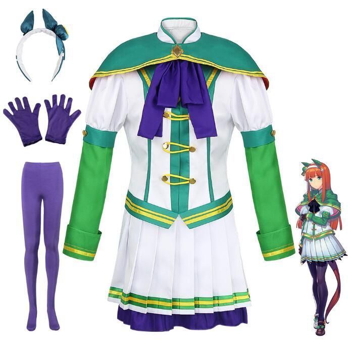 ウマ娘 プリティーダービー コスチューム コスプレ衣装 サイレンススズカ Pretty Derby インベント ハロウィン ロールプレイング 演出衣装 仮装 コスプレ衣装 コスチューム 子供 cosplay イベントsaiman04