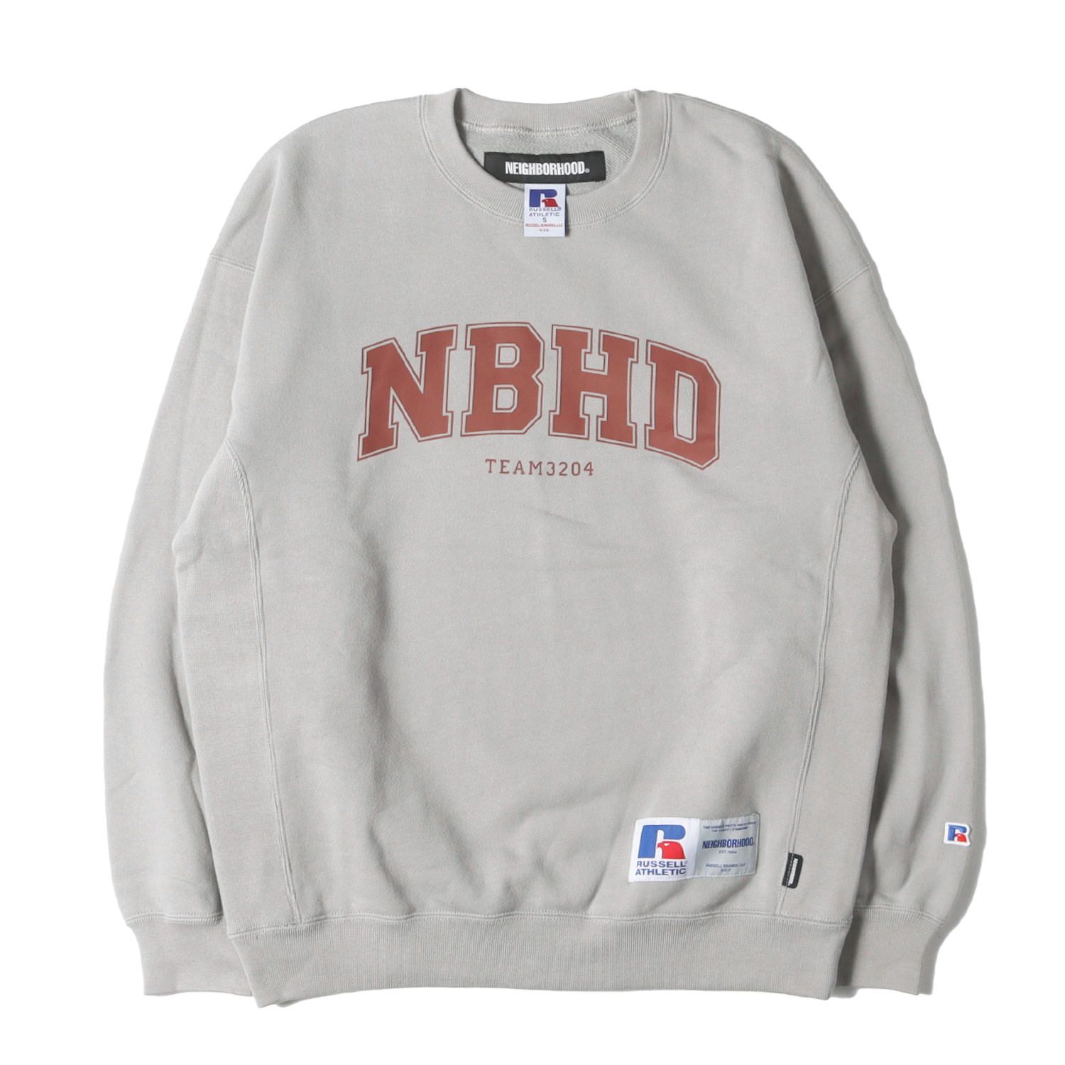 NEIGHBORHOOD ネイバーフッド スウェット グレー ロゴ トレーナー NEIGHBORHOOD グレー スウェット トレーナー ロゴ
