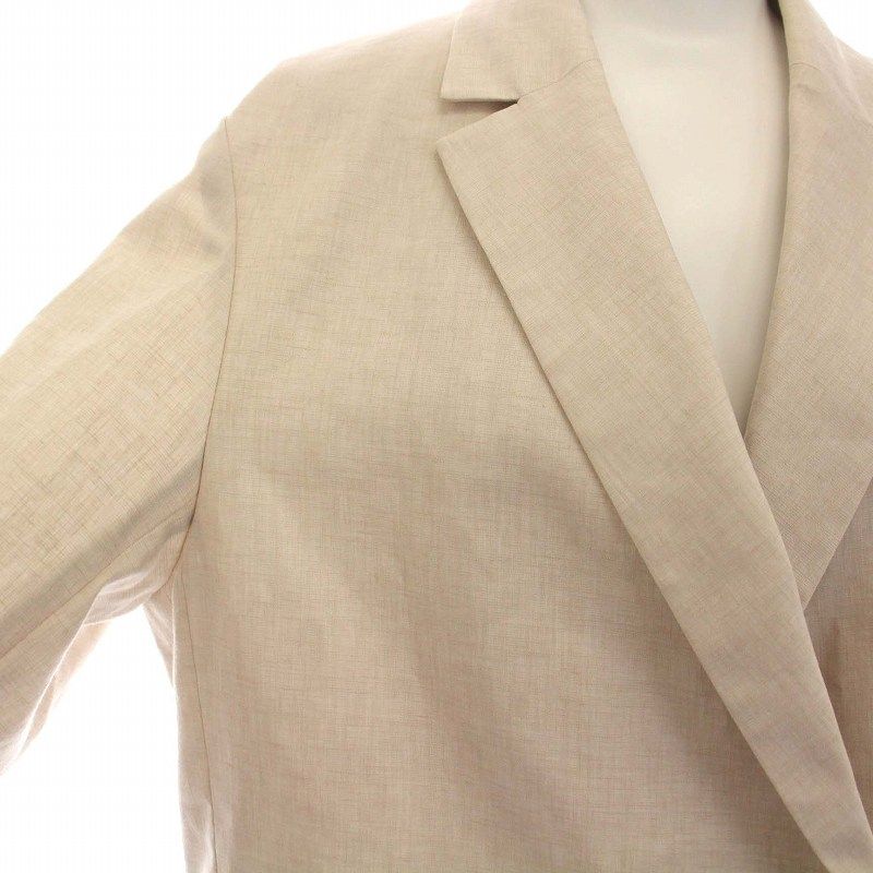 ノーブル NOBLE 20SS 麻ストレッチダブルブレストジャケット