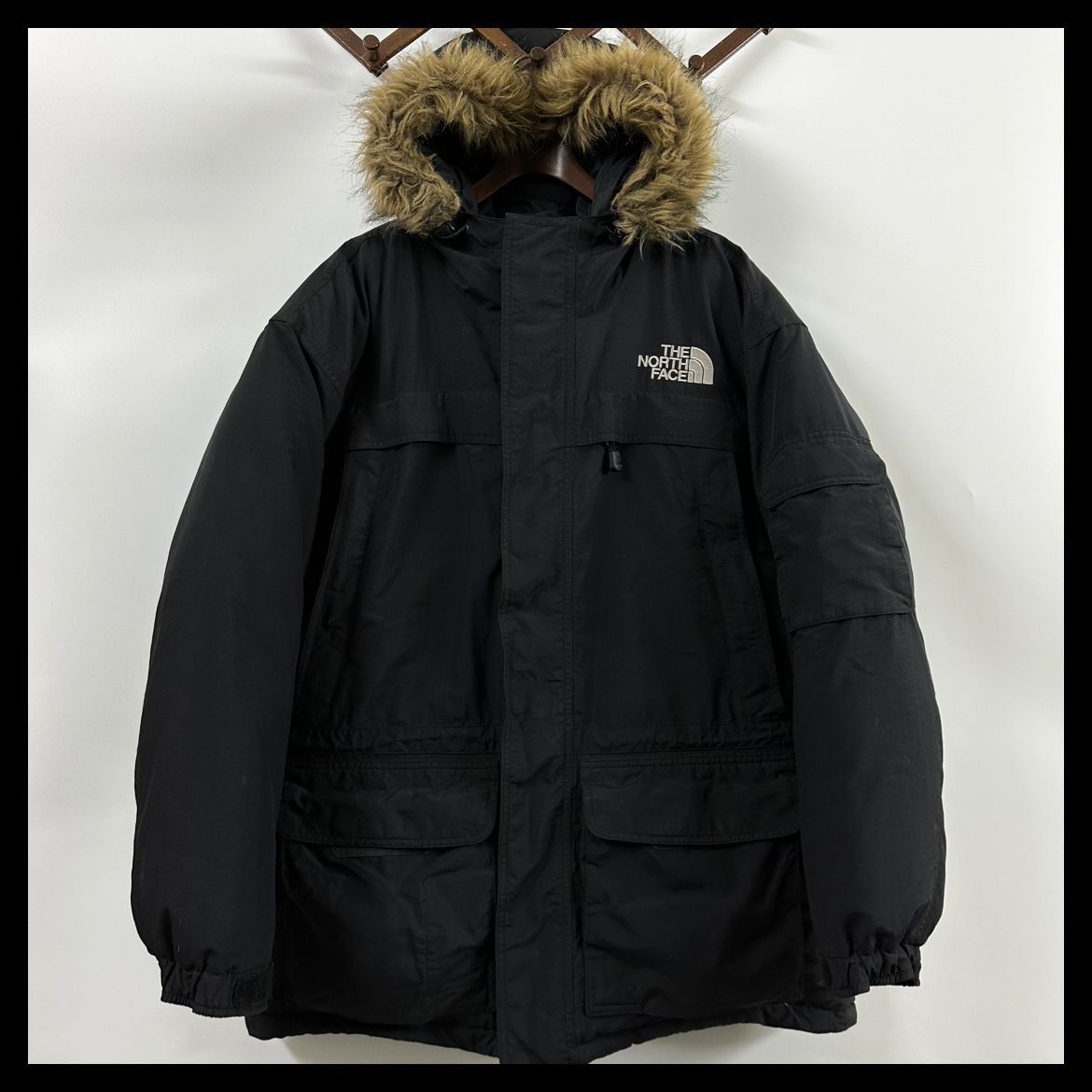 THE NORTH FACE ノースフェイス マクマードパーカ ダウン 黒 - メルカリ