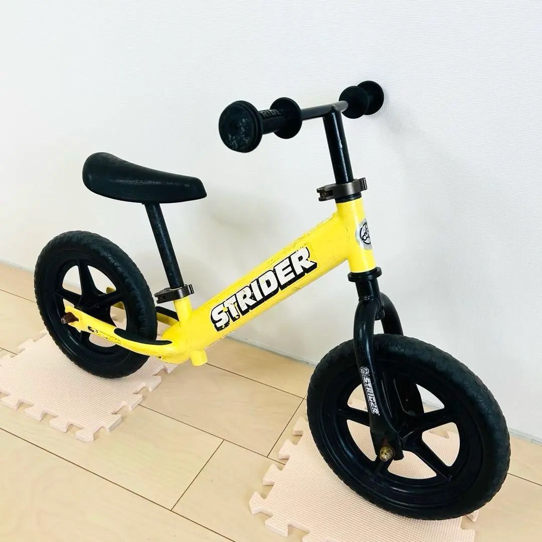 【美品】STRIDER SPORT イエロー 黄色 12インチ STRIDER 12 SPORT ストライダー スポーツ イエロー 黄色 - メルカリ