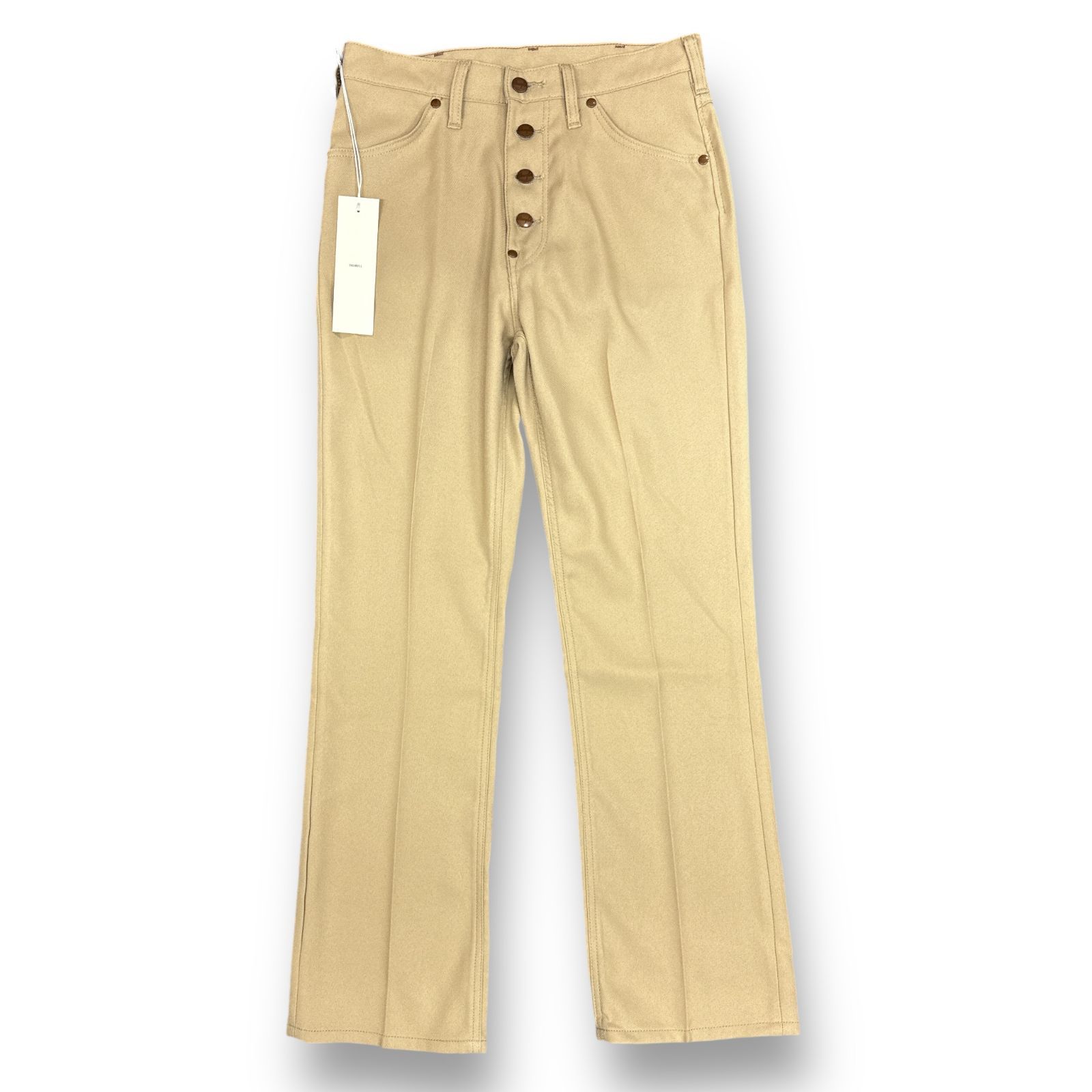 定価36300円 新品 SUGARHILL × WRANCHER 24SS TROUSERS FOR SUGARHILL トラウザー スラックス シュガーヒル ラングラー  コラボ 24410WR02 ベージュ