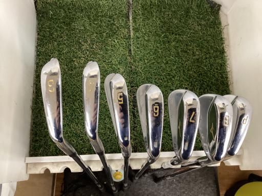 ミズノ Mizuno Pro 221 8S アイアンセット IR 純正特注シャフト フレックスS メンズ 男性用 右利き 右用 Cランク ゴルフクラブ