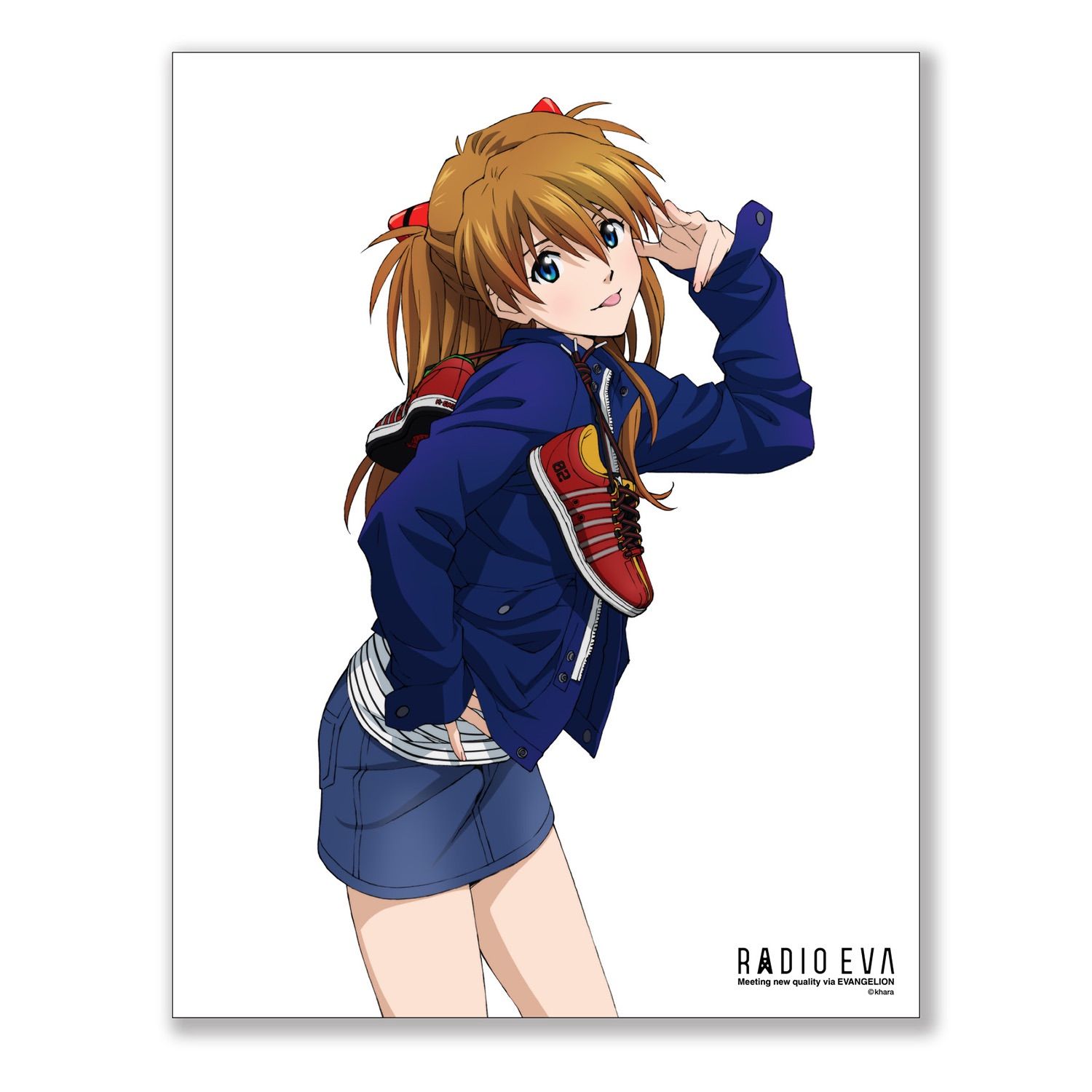 EVANGELION Acrylic Art (RADIO EVA STORE 2ND ANNIVERSARY(COLOR