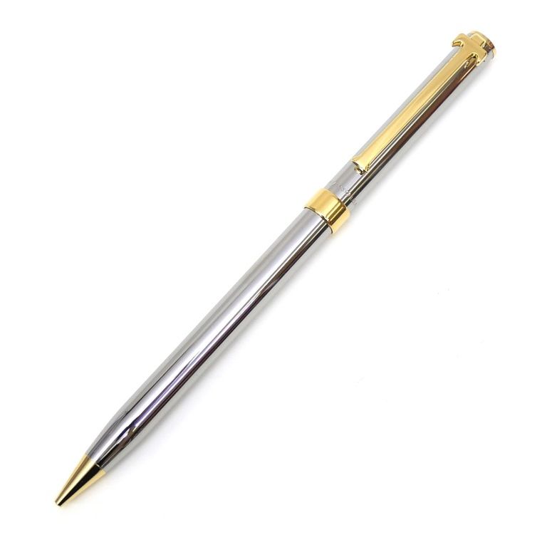 ティファニー TIFFANY&Co. シャープペン Tクリップ シルバー×ゴールド