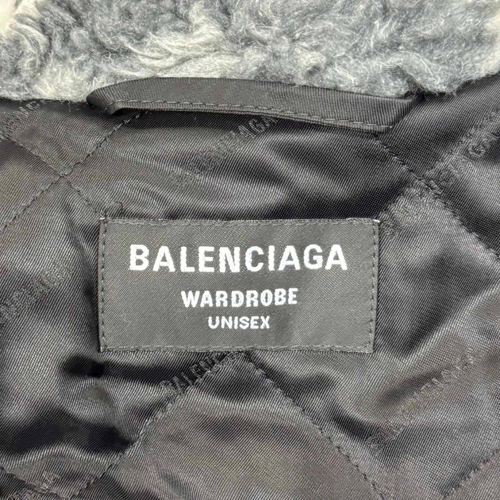 国内正規 BALENCIAGA カモフラージュ 迷彩 フリース ジャケット ボア 