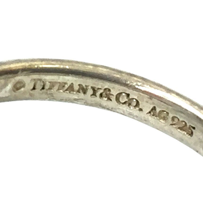 TIFFANY&CO. ティファニー リボン リング 指輪 AG925 シルバー 日本 TIFFANY&CO. ティファニー リボン リング 指輪 AG925 シルバー 日本