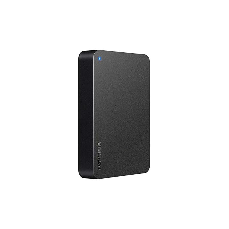 東芝 TOSHIBA Canvio 4TB USB3.2 Gen1 対応 ポータブルHDD PC TV対応 バッファローサポート メーカー 故障予測 外付け Mac ブラック HD-TPA4U3-B N 0