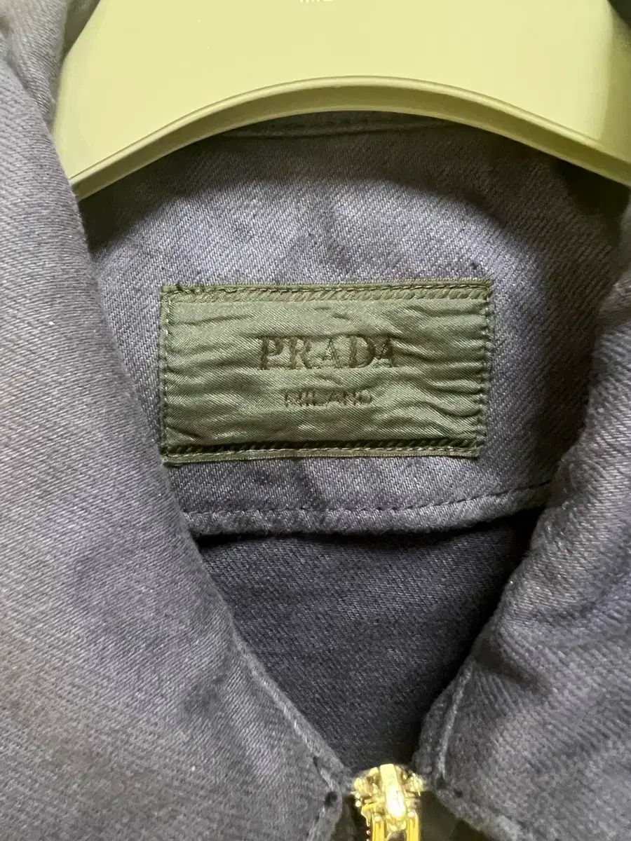 新品 PRADA(プラダ) コットンデニム ブルゾン ジャケット - メルカリ
