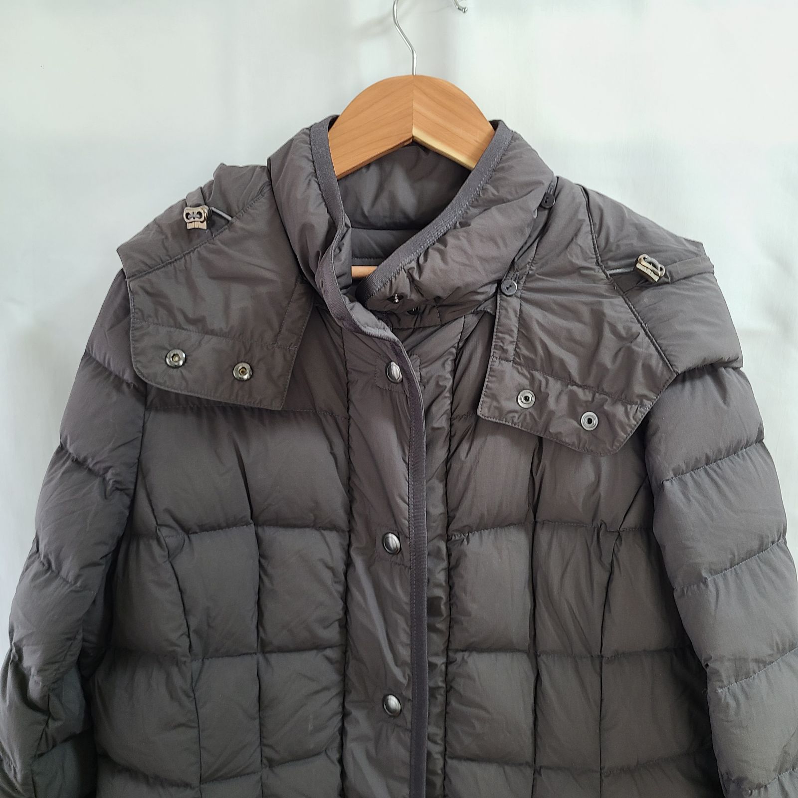 z819 【美品】RESPIGHI レスピーギ ダウンジャケット ロング丈
