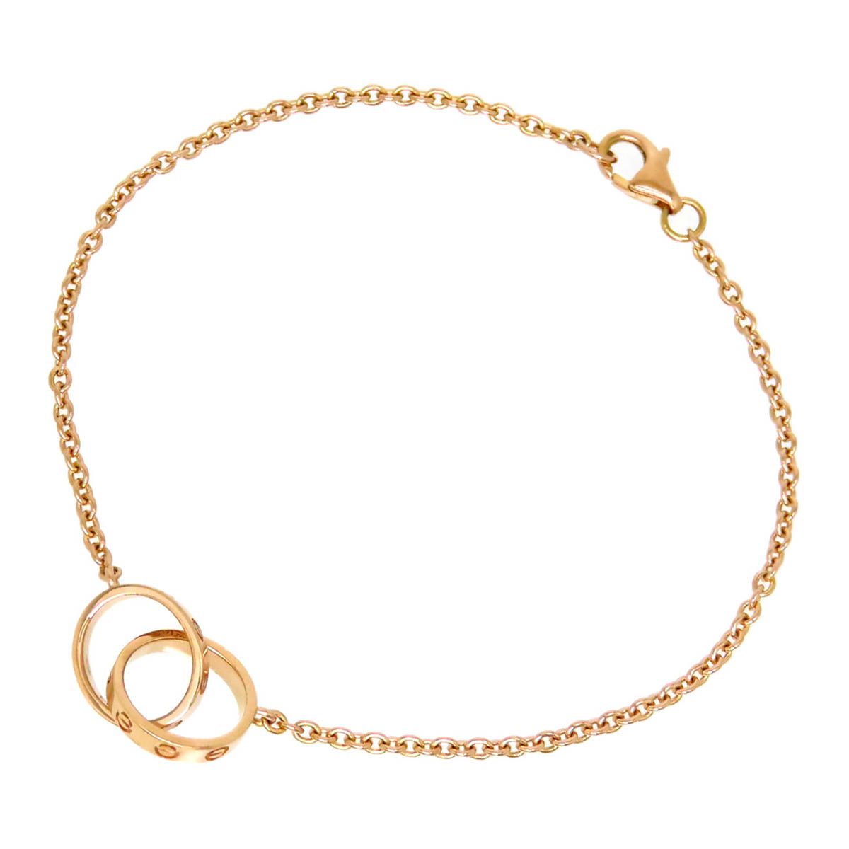 カルティエ ベビーラブ ブレスレット #17.5 B6027000 750 (K18PG  