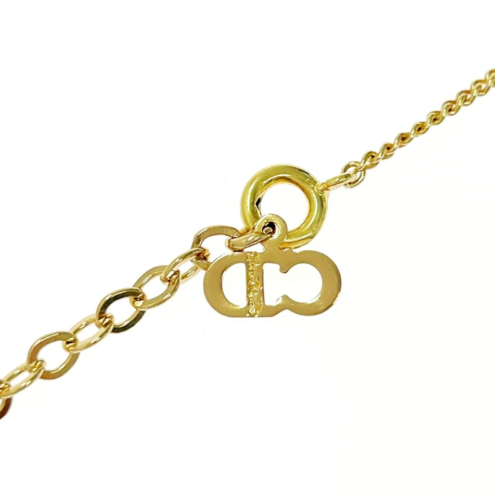 美品★クリスチャンディオール Christian Dior ネックレス ゴールド クリスチャンディオール ネックレス クリスチャンディオール 18