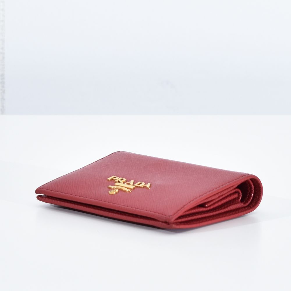 中古USED PRADA 財布 2つ折 サフィアーノ 1MV204 2250002508020