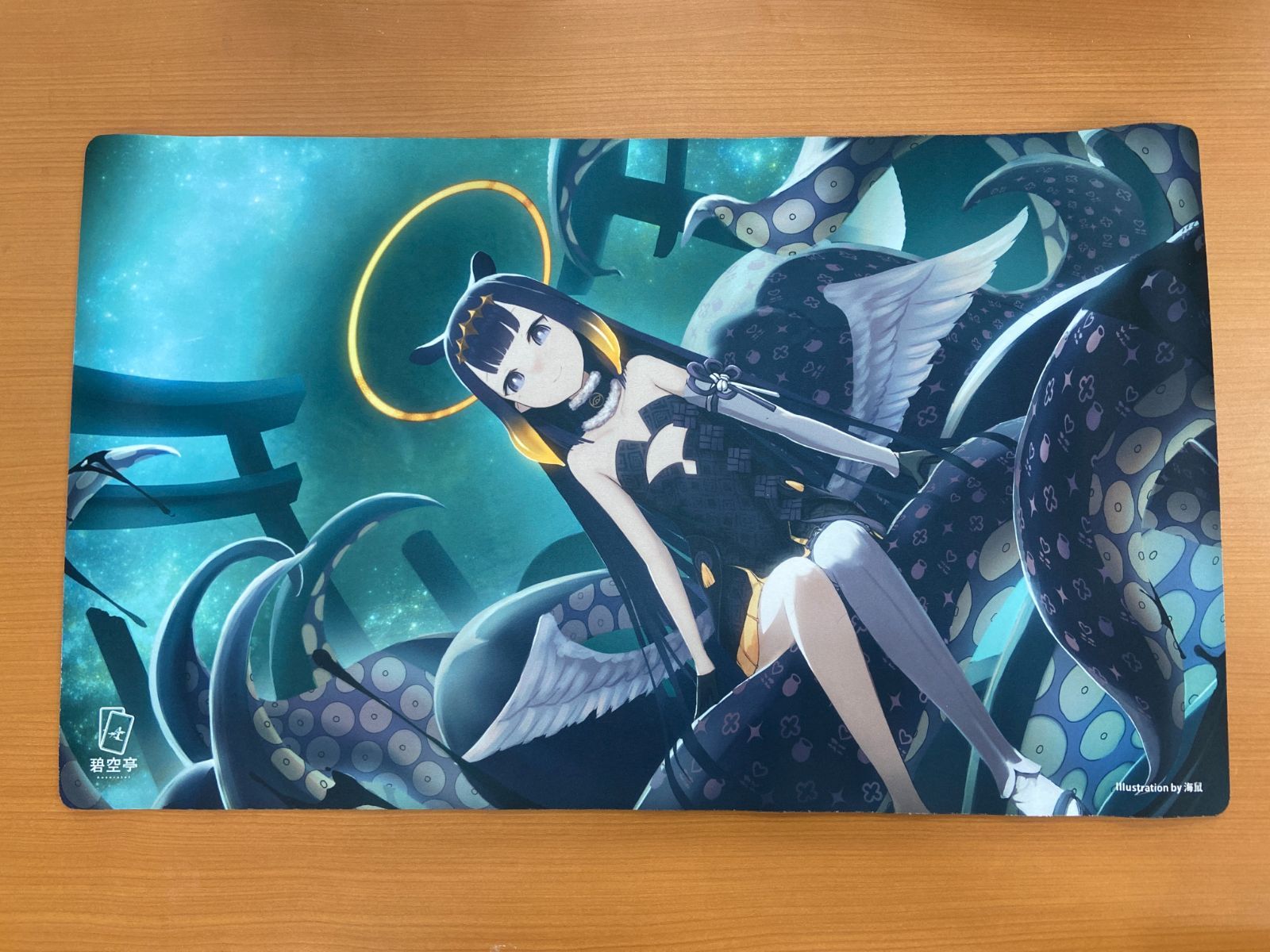 ホロライブ 一伊那尓栖 スリーブ プレイマット セット hololive o_t ホロライブ 一伊那尓栖 スリーブ プレイマット セット hololive