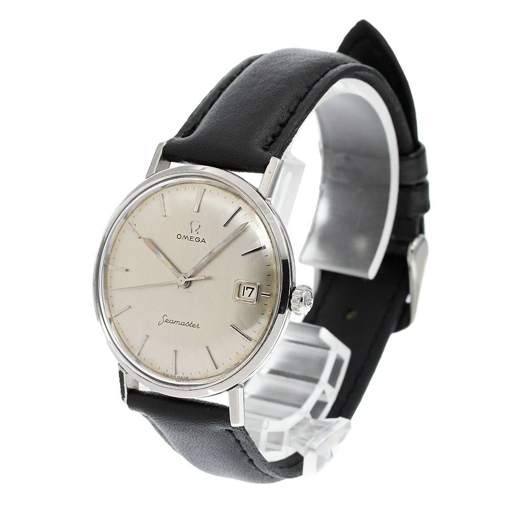 オメガ OMEGA シーマスター デイト 手巻き メンズ_840087 - メルカリ