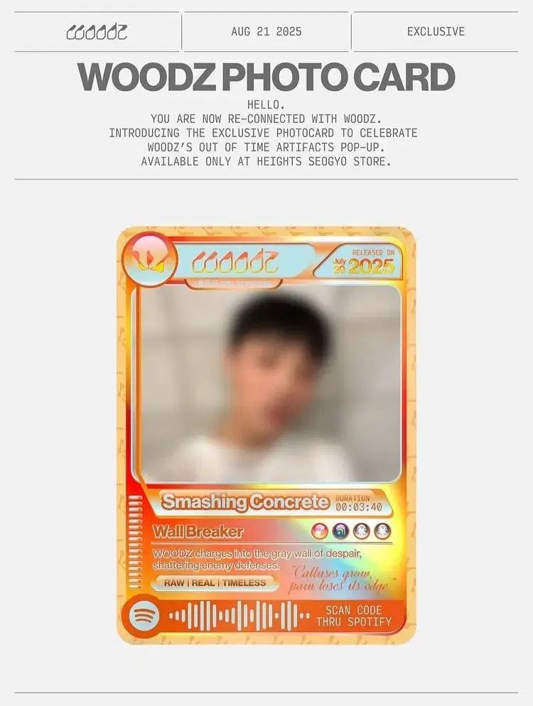 WOODZ スンヨン OOLI AND アメリカツアー VIP 限定トレカ4枚 WOODZ 조승연 スンヨン トレカ WOODZ スンヨン OOLI AND アメリカ