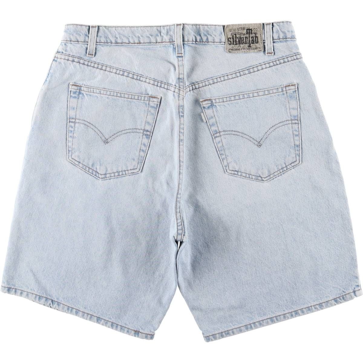 古着 90年代 リーバイス Levi s SILVER TAB シルバータブ RELAXED デニムショーツ ショートパンツ メンズw34相当 ヴィンテージ eaa480527