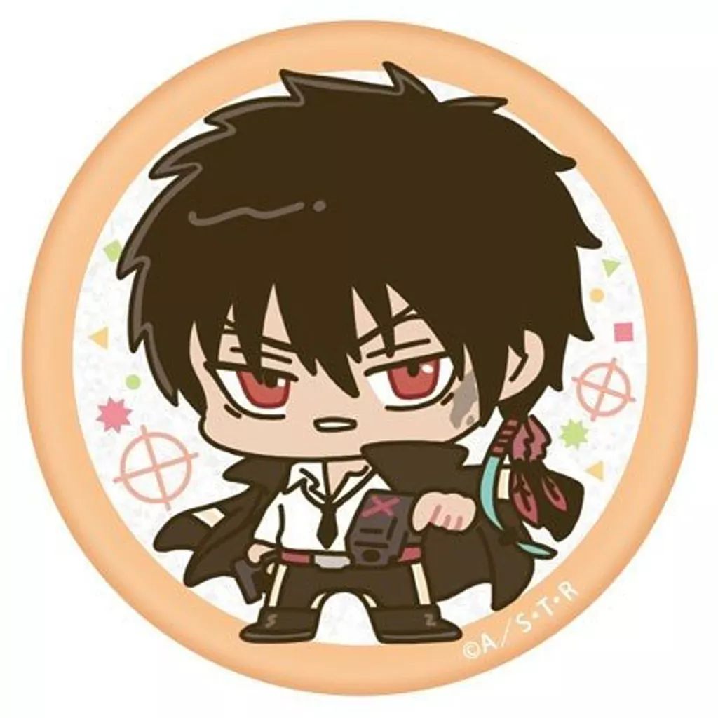 家庭教師ヒットマンREBORN! XANXUS 缶バッジ 中古】バッジ・ビンズ XANXUS 「家庭教師ヒットマンREBORN! ラメ缶