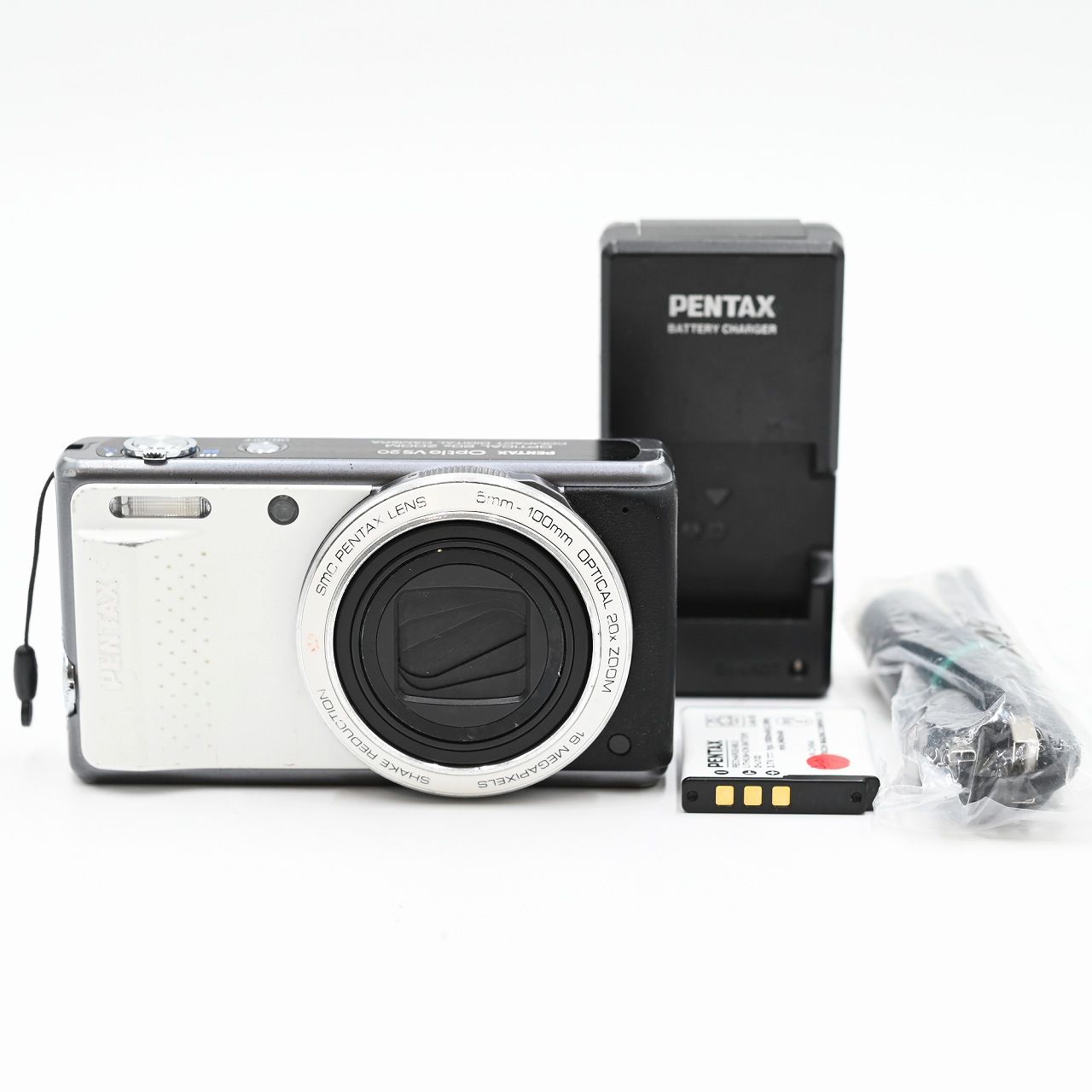 PENTAX デジタルカメラ 節約 Optio VS20 ブリリアントホワイト