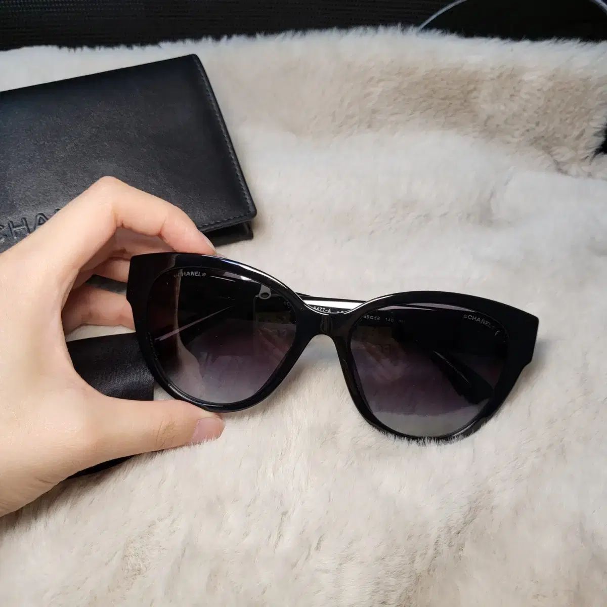 純正品 CHANEL シャネル パール ハート カメリア サングラス