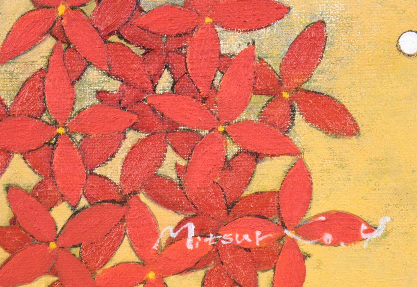 吉井光子『二羽の鳥・南国』油彩画【真作保証】 絵画 - メルカリ