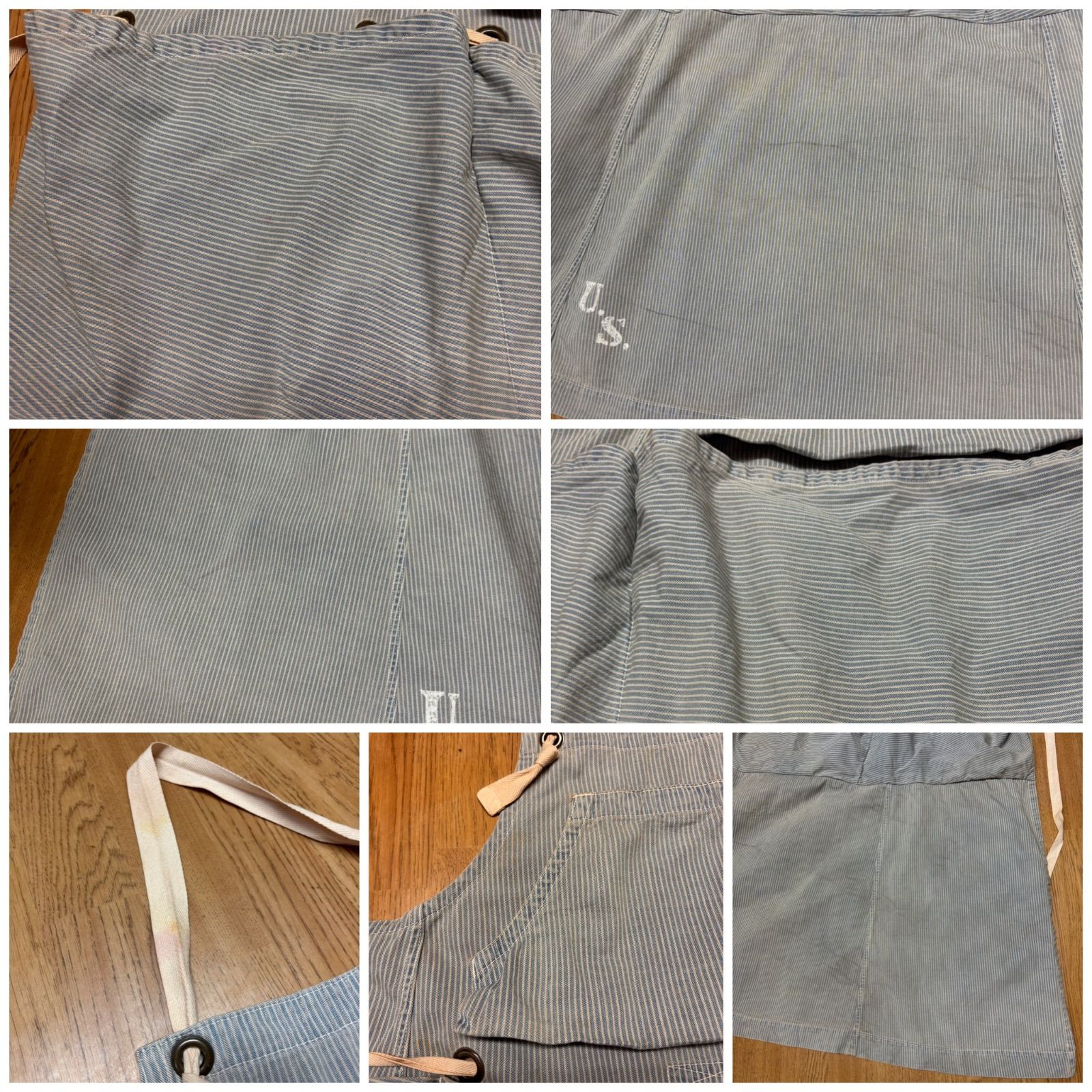 デニム エプロン