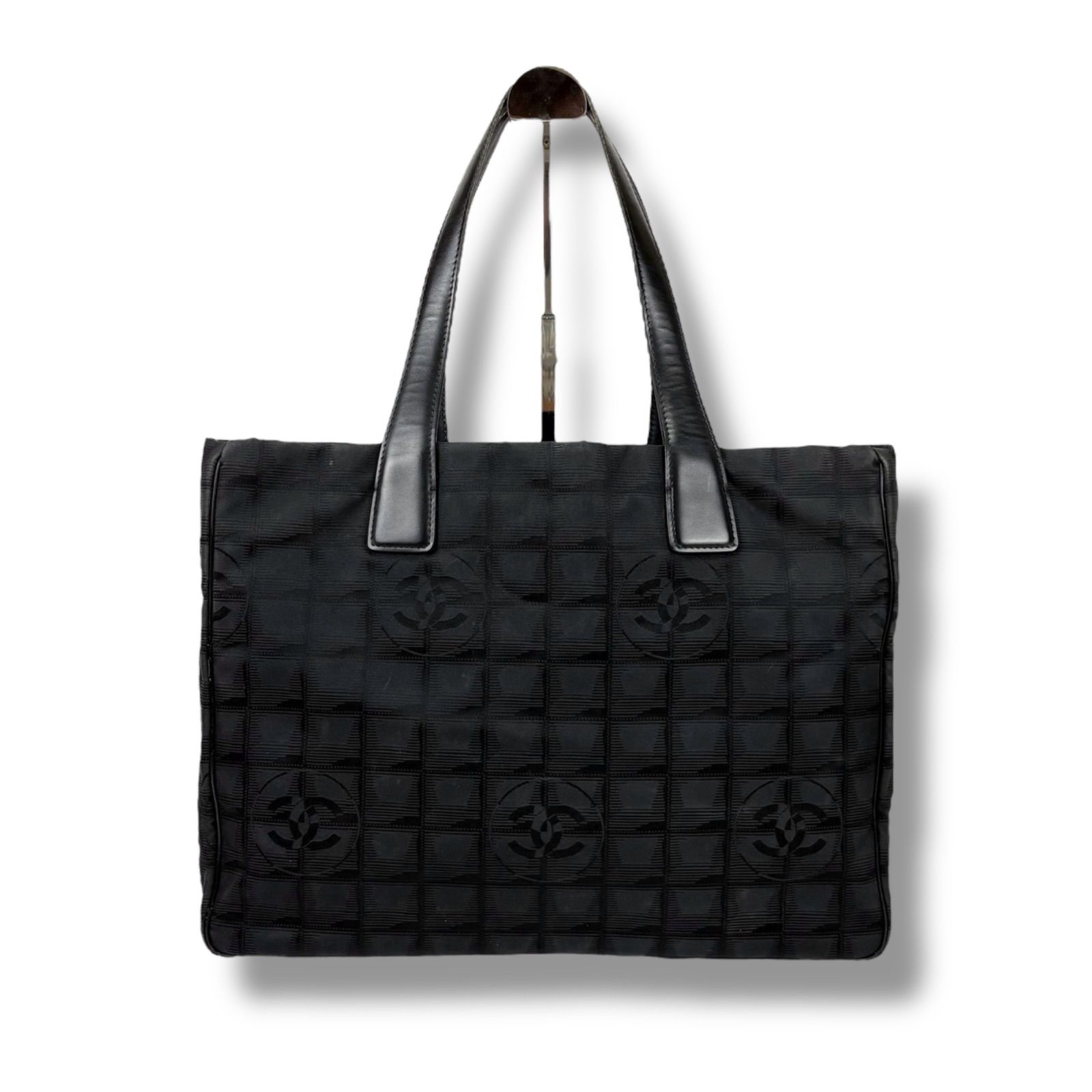 CHANEL ニュートラベルライン ブラック キルティング トートバッグ CHANEL シャネル トートバッグ ニュートラベルライン
