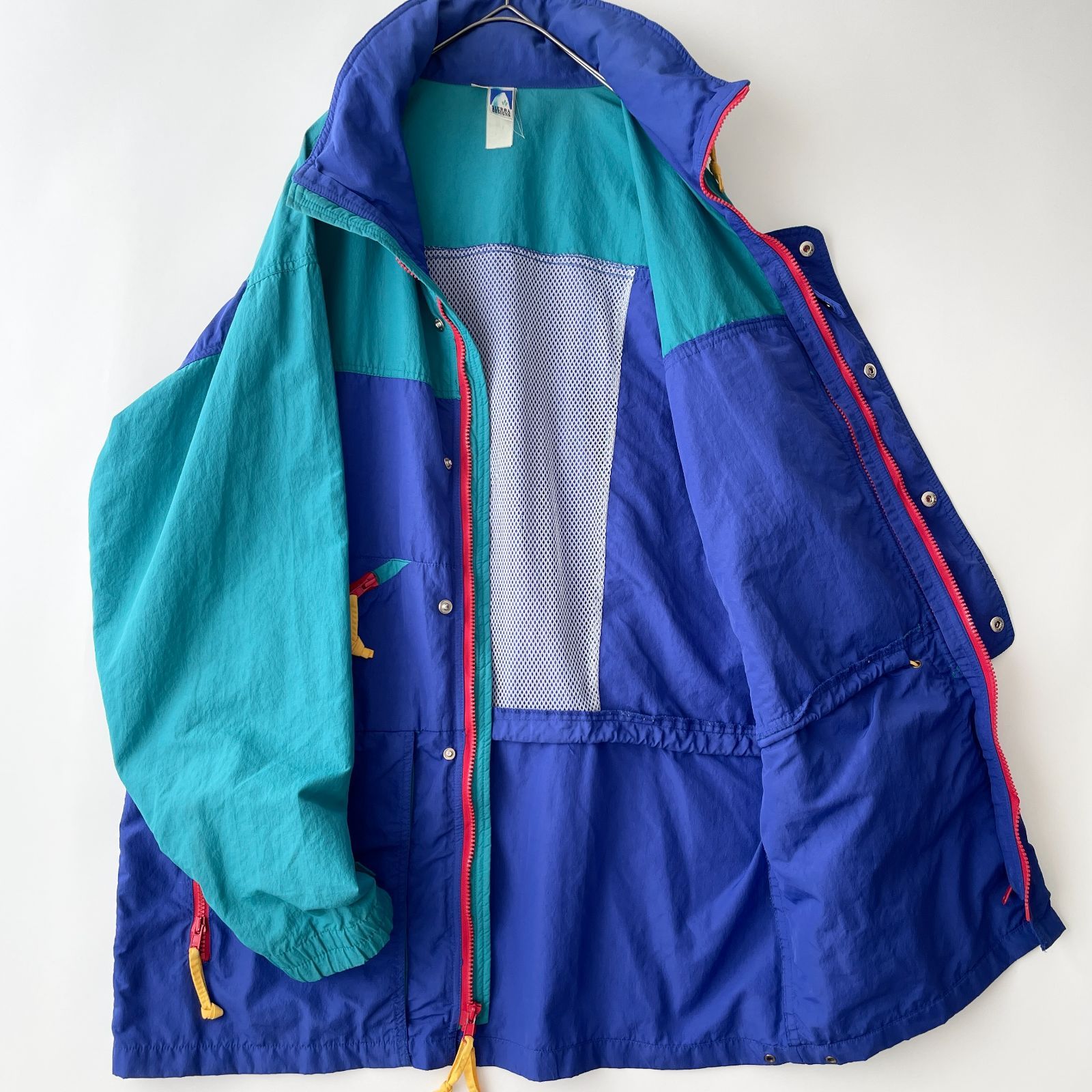 90s/US古着】SIERRA DESIGNS size/L (kb) シェラデザイン オーバーサイズ スキーウェア マルチカラーコート マウンテンジャケッ  - メルカリ