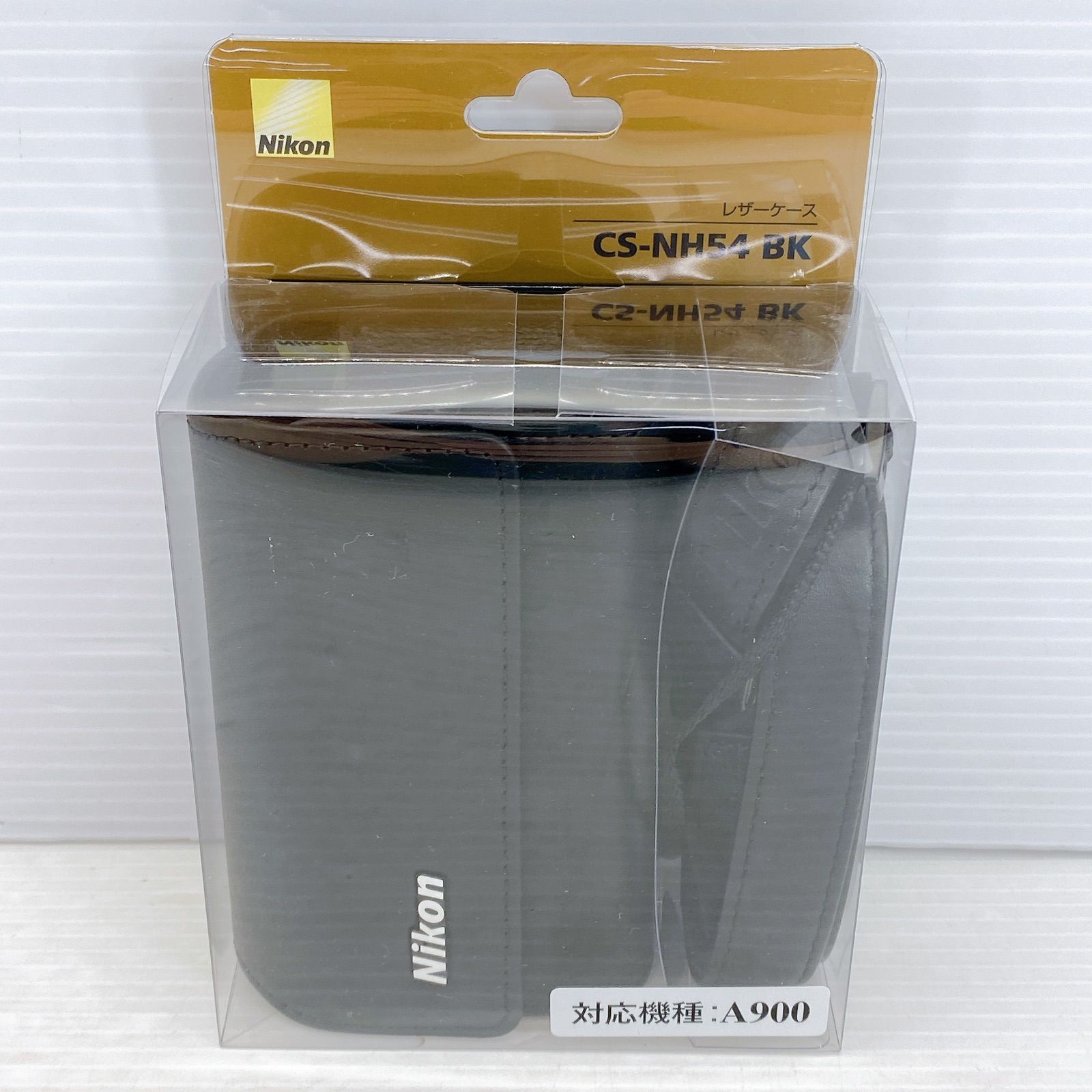 ◇Nikon ニコン デジカメ純正ケース レザーケース CS-NH54 BK 未使用品 