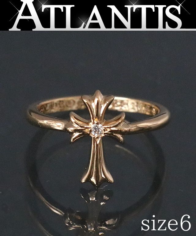 バブルガムリング クロムハーツ 22k ダイヤモンド バブルガム