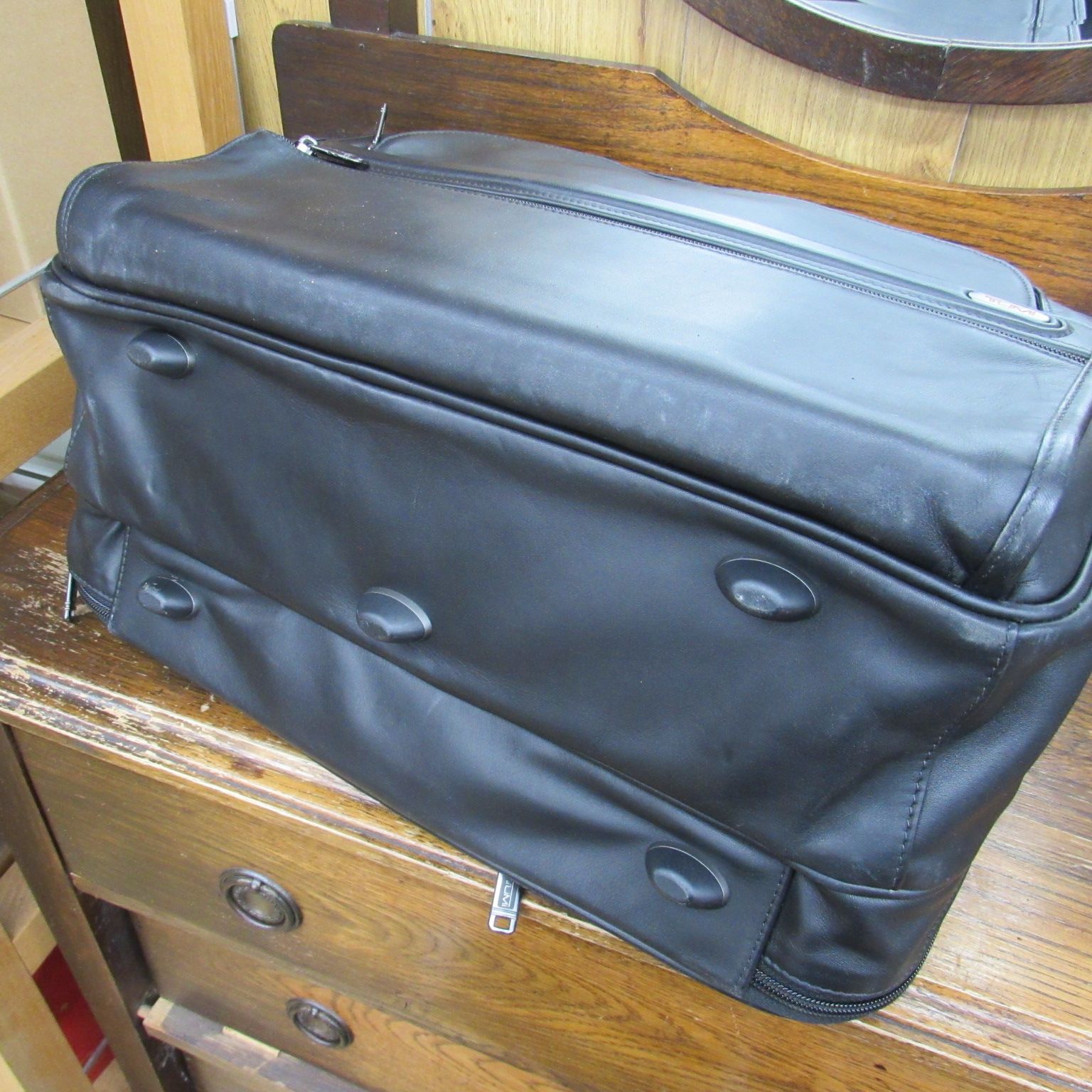 TUMI トゥミ 2way オールレザー ボストンバッグ/ビジネスバッグ