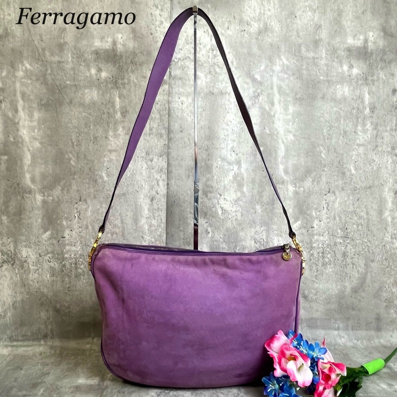 良品】 Salvatore Ferragamo サルヴァトーレフェラガモ ショルダー 