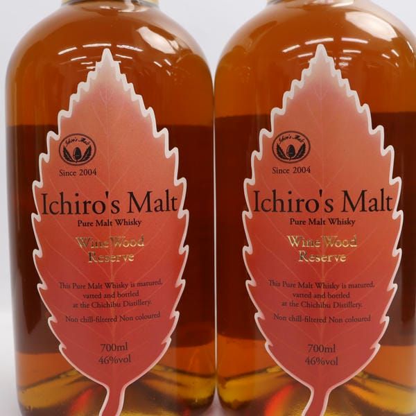イチローズモルト ダブルディスティラリーズ 2本 ワインウッドリザーブ