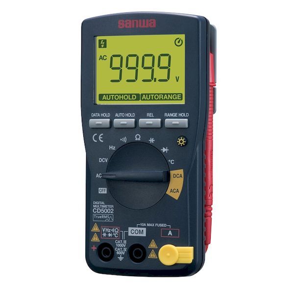 7営業日以内発送 sanwa 三和電気計器 CD5002 デジタルマルチメータ 沖縄離島販売不可