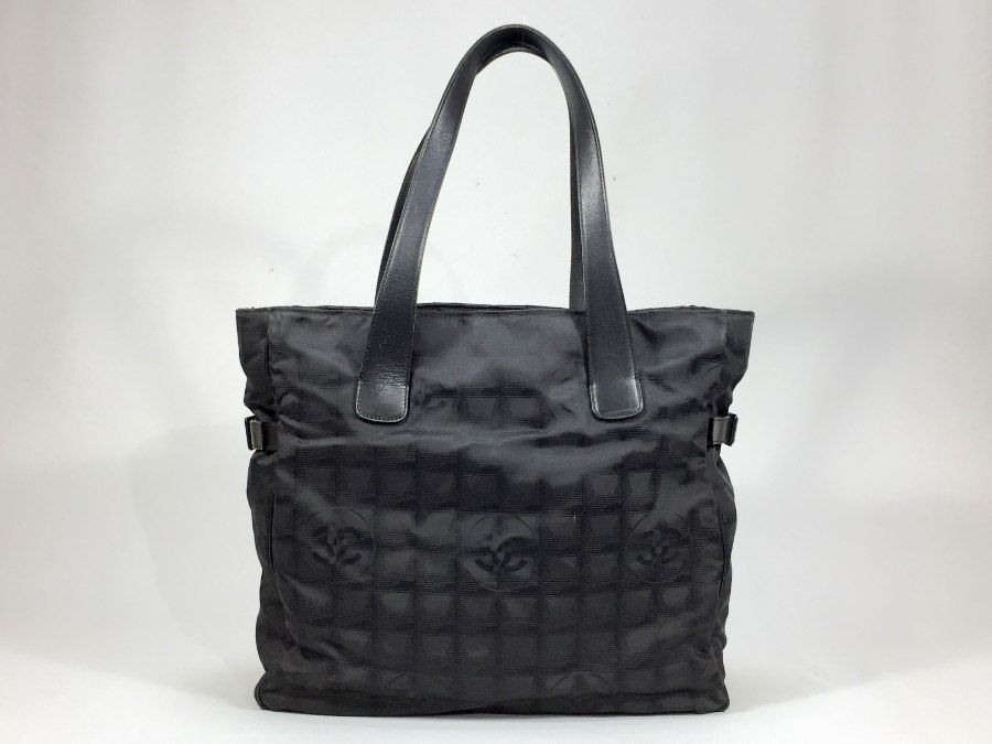 ジャックルコー リスボン ミディアム ハンドバッグ シボ革 黒 A4 底鋲