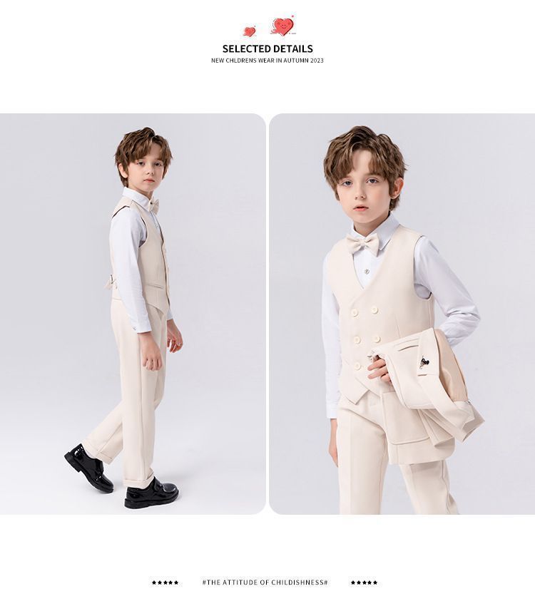 6点セット美品BEAMS DESIGN 男の子 スーツ 入学 黒 160 waltz by 入学式