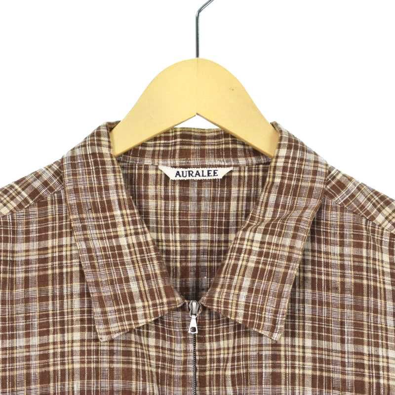 AURALEE オーラリー 20SS 日本製 LINEN DOUBLE FACE BLOUSON