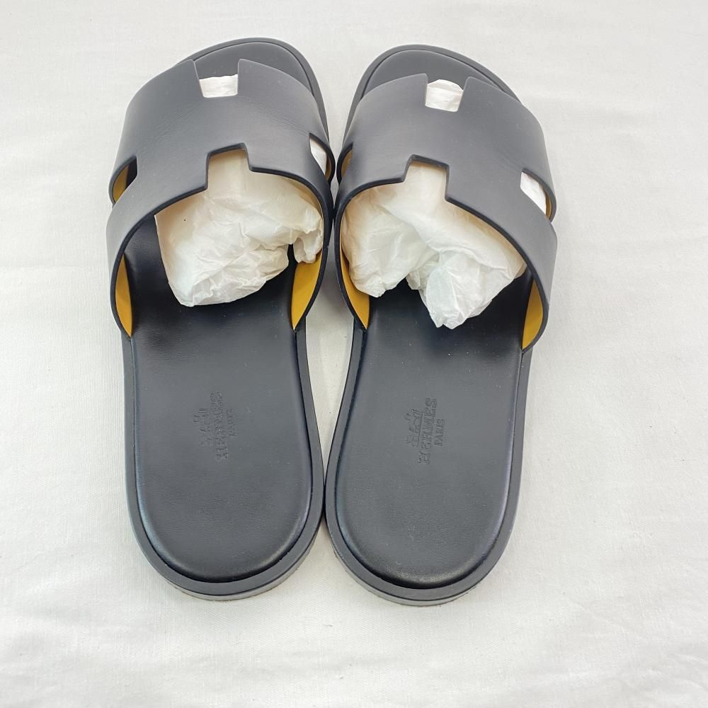 HERMES イズミールサンダル ネイビー HERMES イズミール メンズ