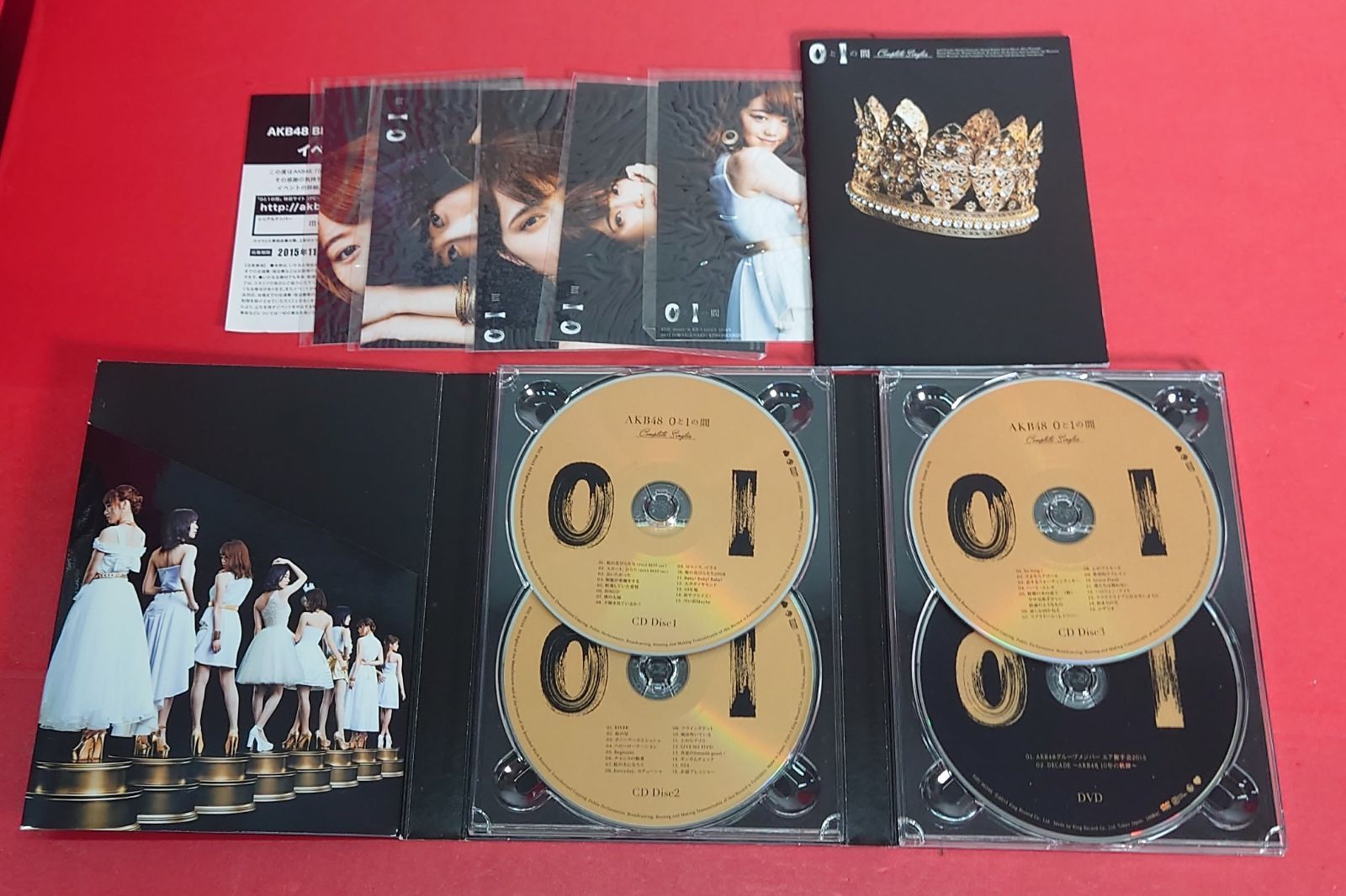 邦楽 AKB CD 〇AKB48 / 0と1の間[DVD付シングルコンプリート盤] 邦楽CD