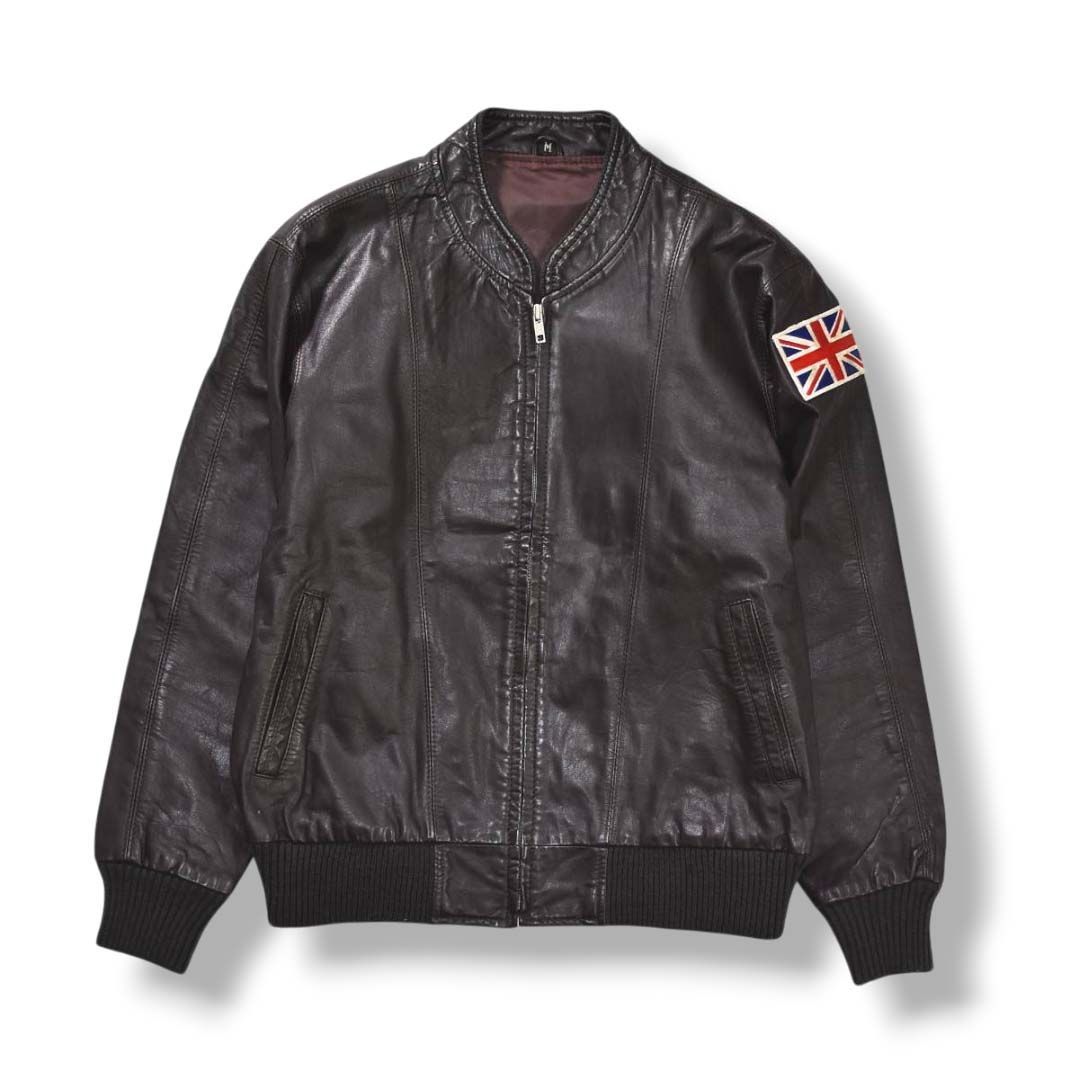 牛革 90s 本革レザー ライダースジャケット バイカー ビンテージ