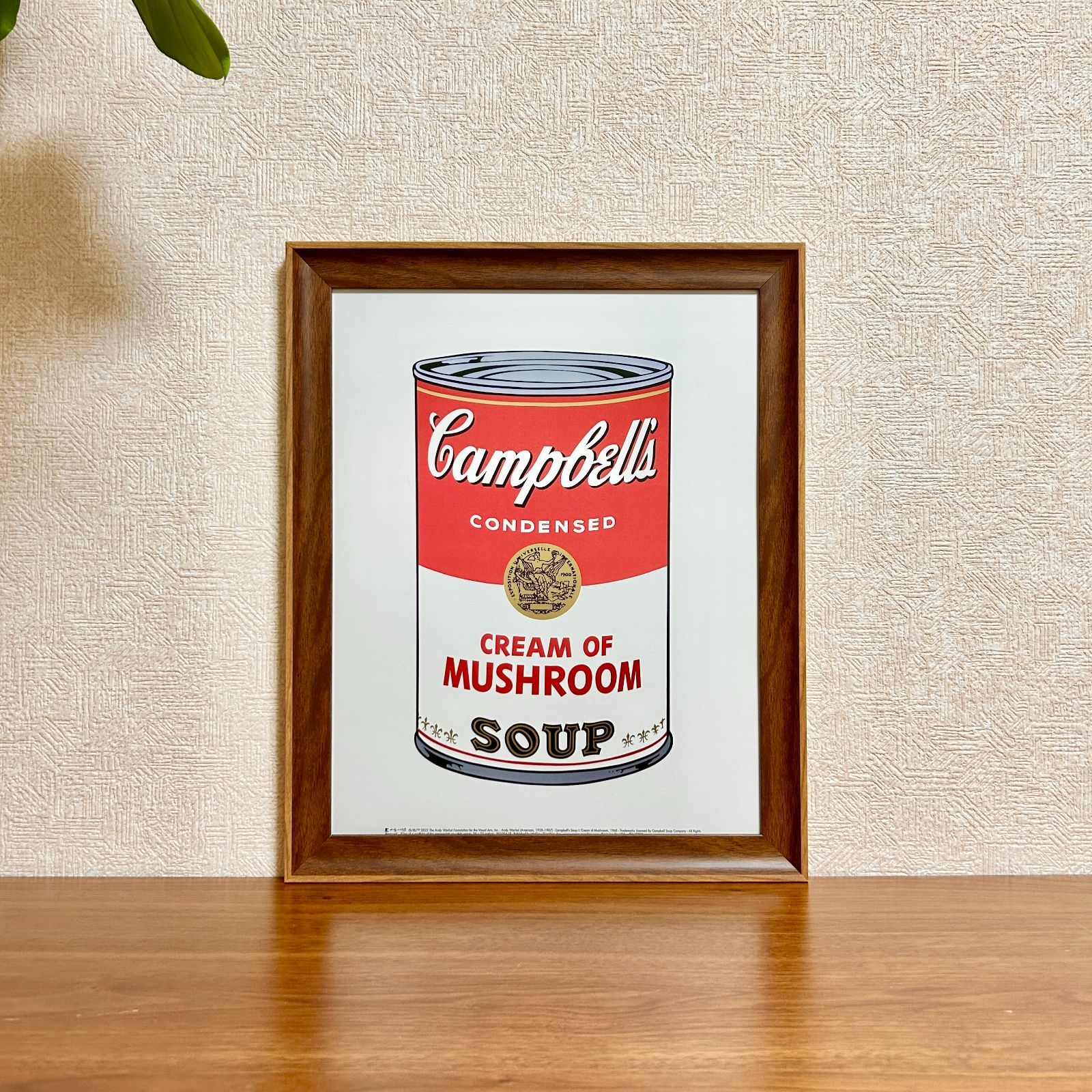 【額縁付き】 アンディウォーホル Campbell’s Soup Cans 1 額縁付き】 アンディウォーホル Campbell's Soup Cans ① アンディ