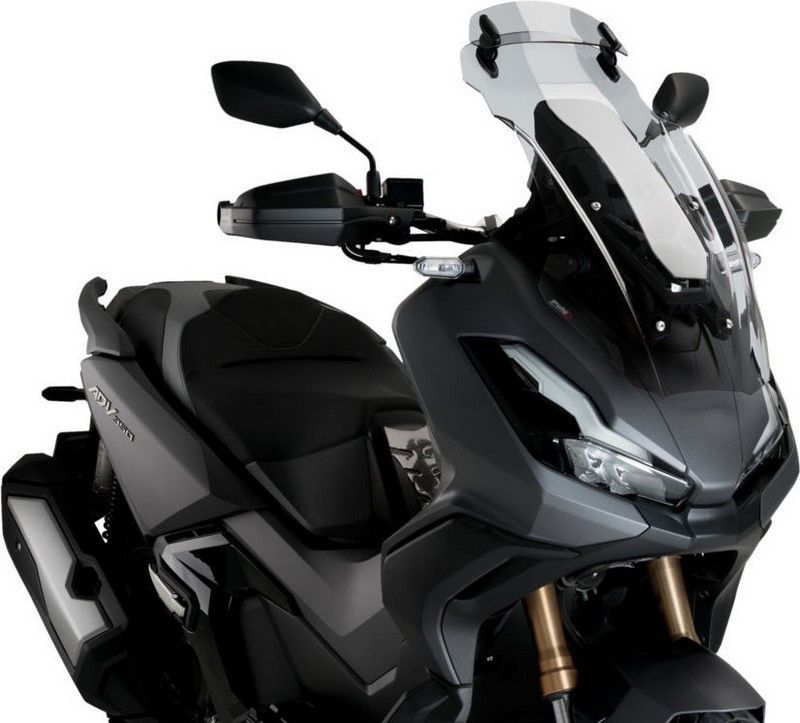 Puig  /  プーチ バイザー付きツーリングウインドシールド HONDA ADV 350 22' スモーク | 21265H