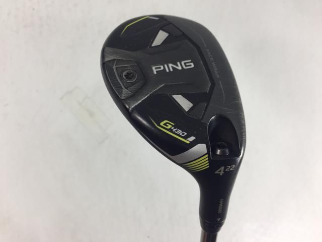 返品OK ゴルフクラブ ピン G430 ハイブリッド ユーティリティ PING TOUR 2.0 CHROME 85 U4