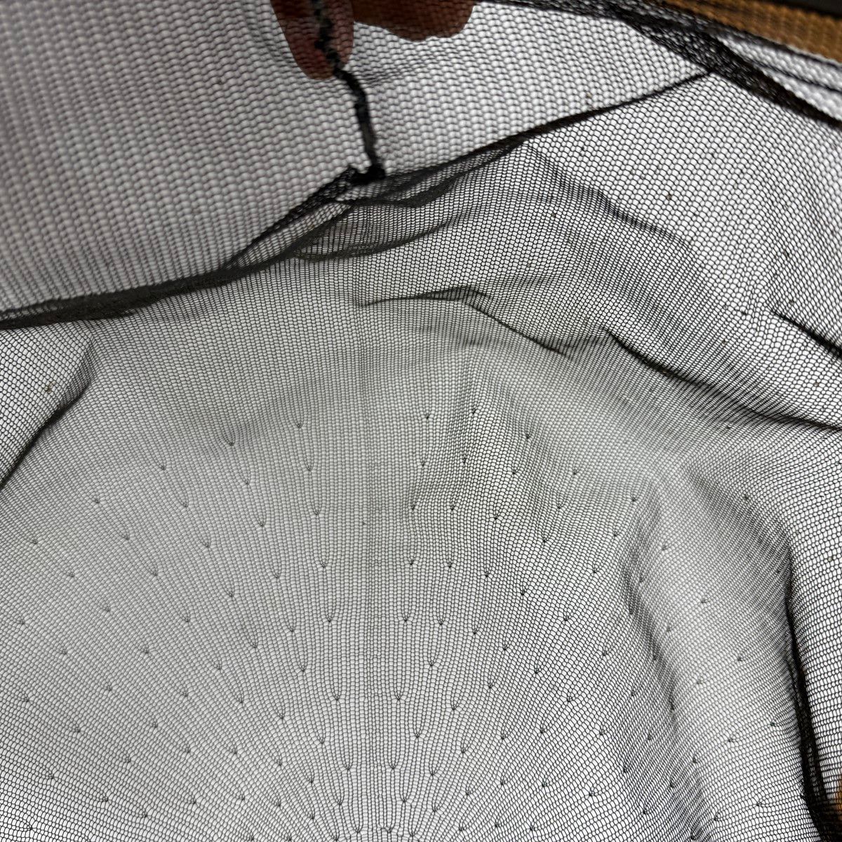 σσSHIMOTUKE ネオブラッド鮎タモ 38cm ハードテクノメッシュ 使用感有 程度C 補修痕あり σσSHIMOTUKE ネオブラッド鮎タモ 38cm ハードテクノメッシュ