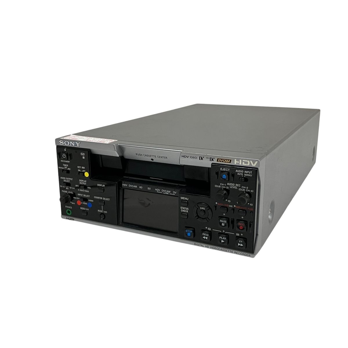 SONY HVR-M25J デジタルHDビデオレコーダー 2007年製 ソニー HDV記録 DVCAM対応 i.LINK端子 ミニDVテープ O9874919