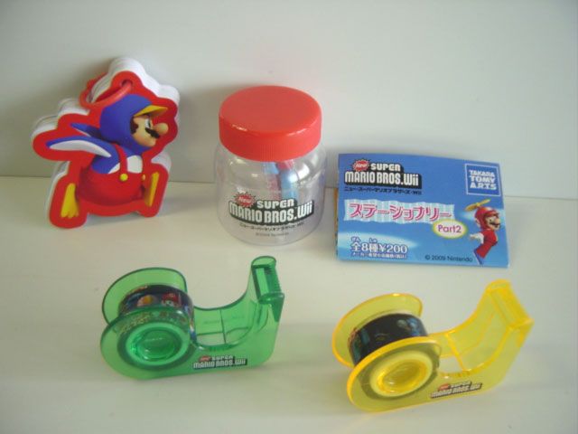 ♯Hsv16GAニュースーパーマリオBROS.Wiiステーショナリー2全4種