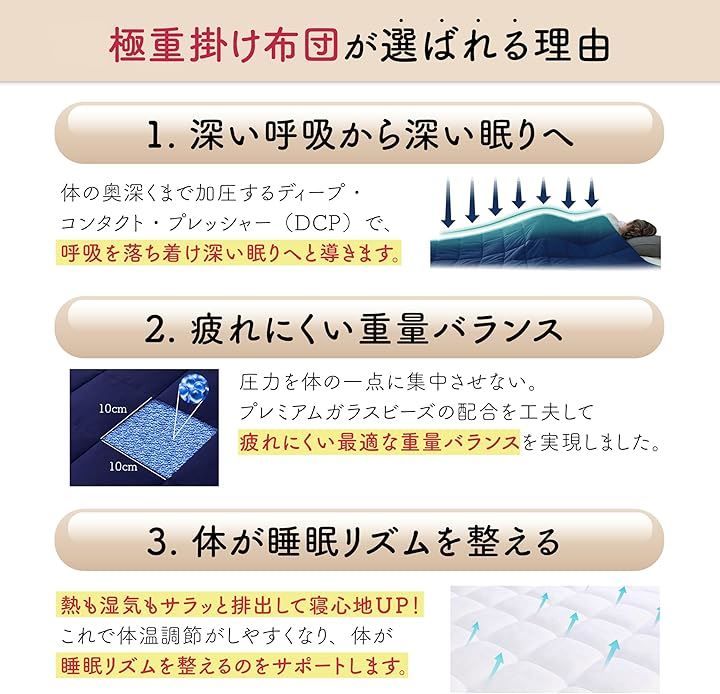 月夜のネコ（Tsukiyononeco） 極重 掛け布団 シングル かけ布団
