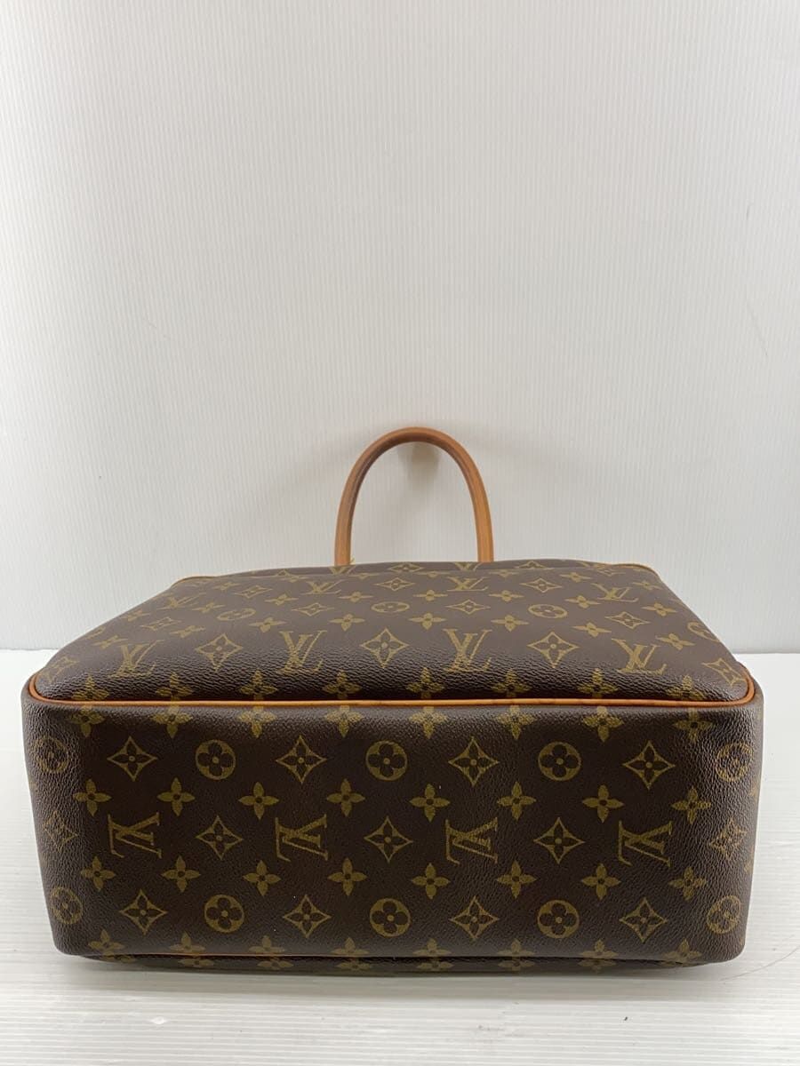 LOUIS VUITTON 2)ボーリング・ヴァニティ(ドーヴィル)_モノグラム・キャンバス_BRW PVC ブラウン - メルカリ