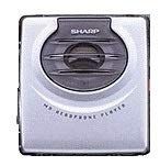 SHARP ポータブルMDプレーヤー MD-ST50-S ブラック 【メーカー直営